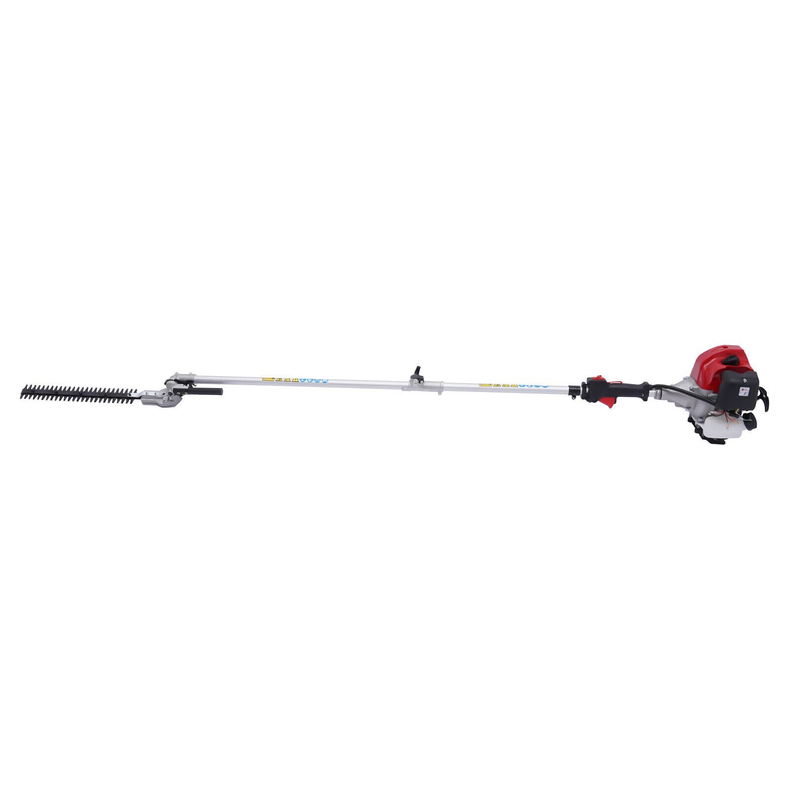 Desbrozadora 4 en 1 de gasolina, 51,7 cc, cortacésped, cortasetos, espada de 250 mm, con acoplador rápido y correa