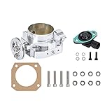 Cuerpo del acelerador de 70MM + Sensor de posición del cuerpo del acelerador TPS Compatible con Honda B16 B18 D16 F22 B20 D/B/H/F EF EG EK DC2 H22 D15 D16
