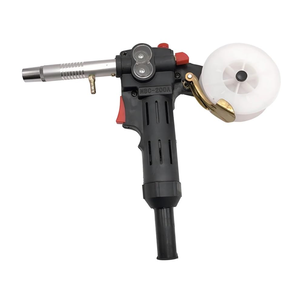 Torche de soudage MIG NBC200A pour aluminium et acier avec pistolet push pull fil 0.8-1.0mm