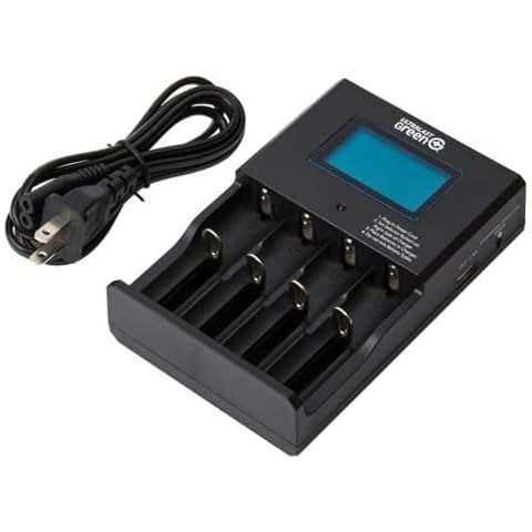 Dantona ULGLION-4 ULGLION-4 Battery Charger, Black, Standard Cover