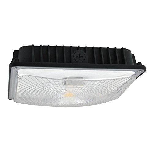 naturaLED 07471 - LED-FXSCM42/50K/BK Outdoor Parking Garage Canopy LED Fixture