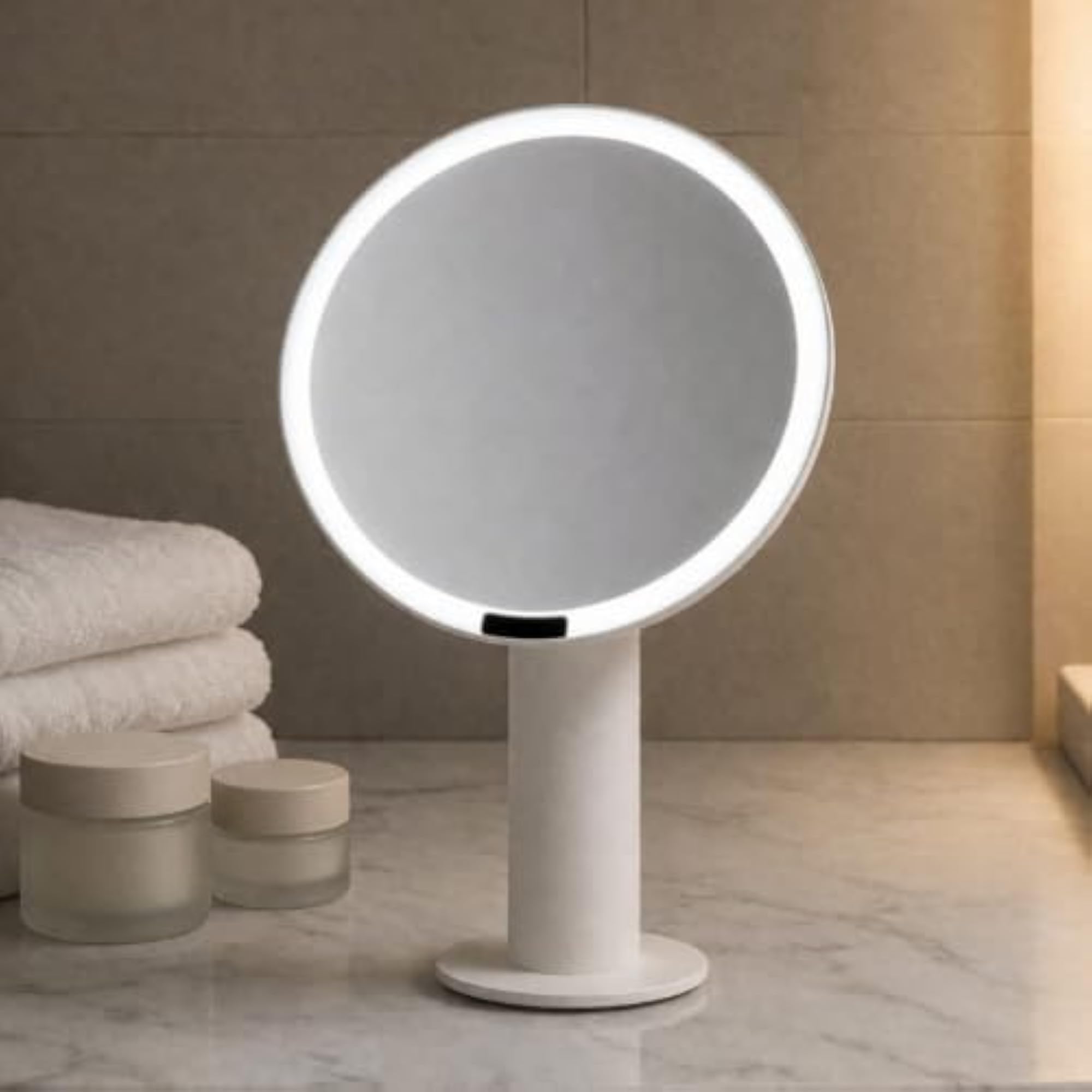 Dimmable LED Vanity Mirror with Elegant Design