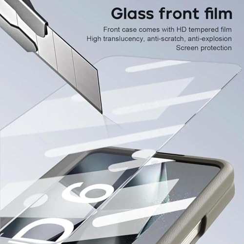 Coque Galaxy Z Fold 5 antichoc pour éviter les rayures de charnière bleue