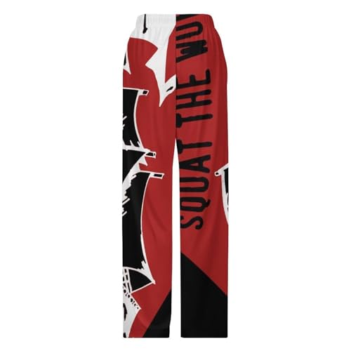 Bas de pyjama femme noir imprimé bateau pirate en taille S - 5
