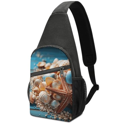 Morrales de senderismo crossbody para mujer y hombre miniatura 1