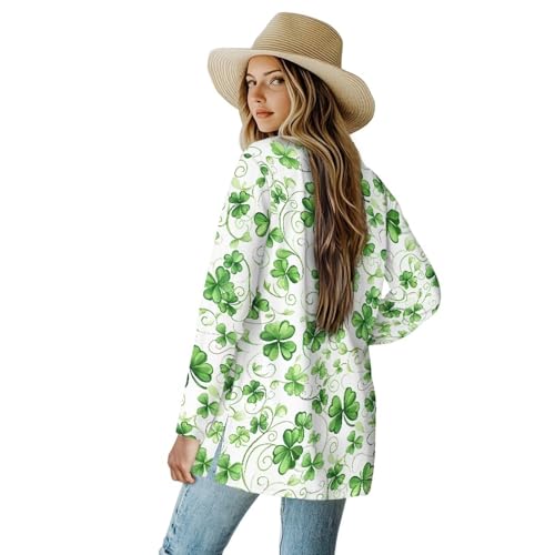 Image of Cardigan for Women Long Sweater Open Front Sweaters Fashion Lightweight Cardigans with Pockets
