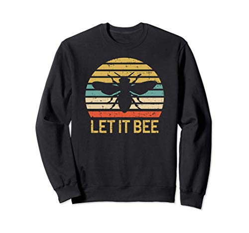 Let It Bee Design - Retro Beekeeper Gift Sweatshirt