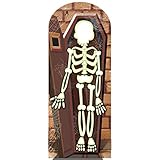 Star Aussparungen Skelett Ständer in Halloween, Mehrfarbig