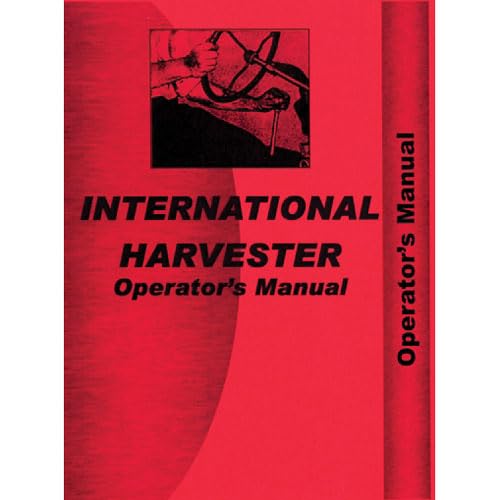 Operator's Manual fits International Super W6