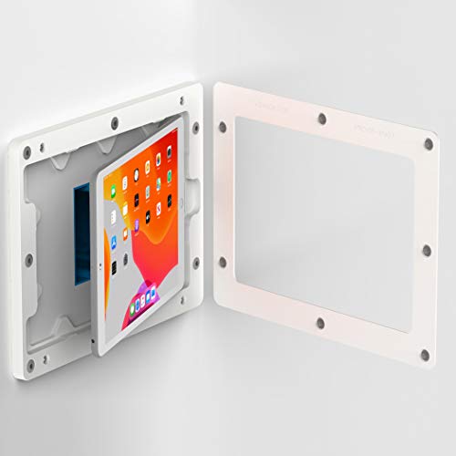 Vidamount White On-Wall Tablet Mount Compatible With Ipad 10.2" (7Th & 8Th Gen) #TOP4