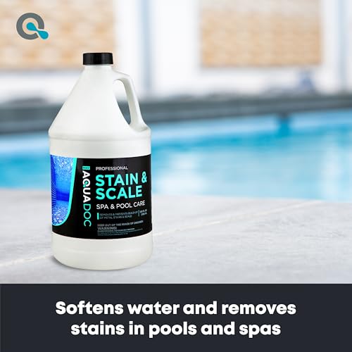 Image of AquaDoc Pool & Spa Stain and Scale Remover for Hot Tubs - 128oz