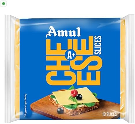 Amul A+ Cheese Slices, 200g
