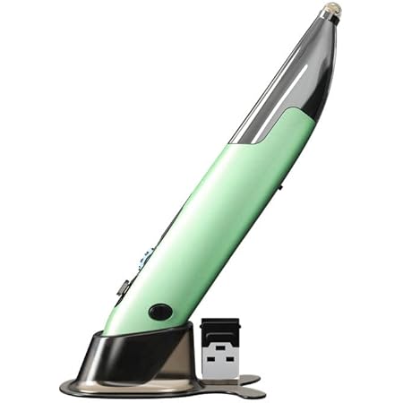 Amazon.com: lychee Wireless Optical Pocket Pen Mouse, 2.4GHZ USB ...