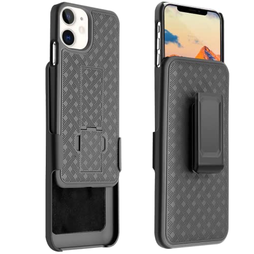 Fingic KZ-02 Iphone 11 Case, Iphone Xi Case, Iphone 11 Belt Clip Holster Case Slim Combo Shell thumb #2