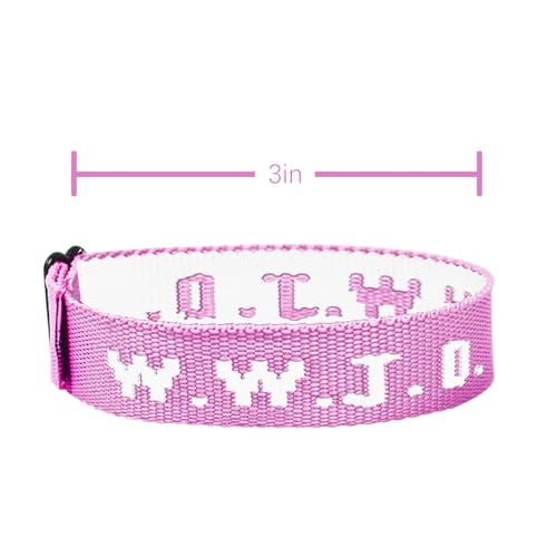 12Pcs WWJD Bracelet What Would Jesus Do Bracelet Jesus Religious Bracelet Woven Wristbands, Suitable for Adults2