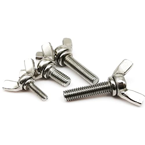 Écrous à oreilles M3 M12 en inox 304 Premium pour serrage manuel durable