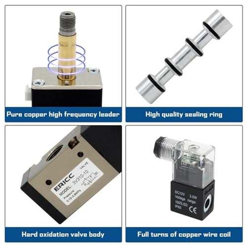 Électrovanne de précision 5 stations normalement fermée 12V 24V - 4