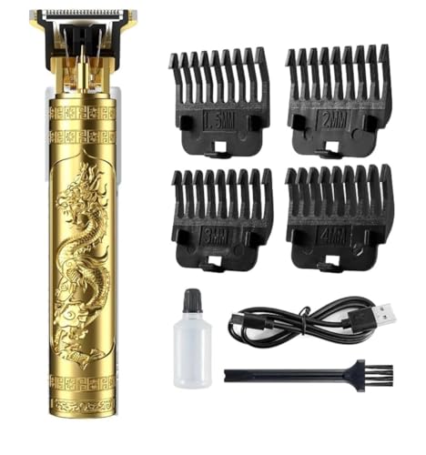 Image of Hair and Beard Trimmer for Men, Cordless Grooming Kit with Adjustable Guards, 4 Adjustment