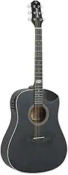 Violão Folk Strinberg Sd201hc Black Plus Half Cutaway