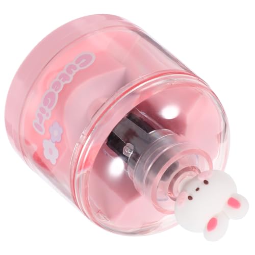 OUNONA 電動小型カートゥーン鉛筆削り器 向け 設計 滑らかな表面 快適タッチ感 学校 オフィス用多機能シャープナー