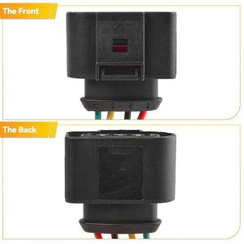 Conector de bobina de encendido de 4 cables 1J0973724 para Golf y Jetta 6