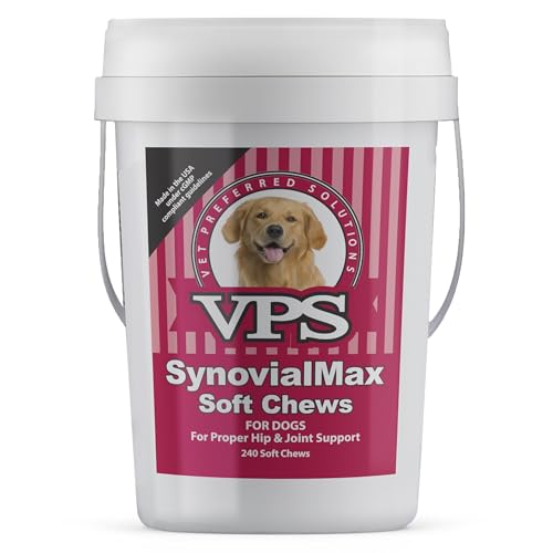 VPS SynovialMax Hip & Joint Soft Chews for Dogs 240 count