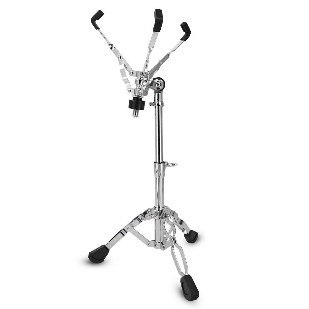 Kadence SNJ01 Jamming Series 2.1kg Snare Stand | Adjustable Height & Gear Tilter | Double-Braced Tripod | Foldable Design | Chrome Finish-picture-18