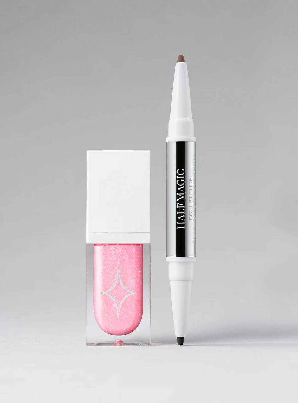 Half Magic Magic Drip Liptrik Kit Y2K CHERUB - Magic Drip Glitter Lip Gloss in Y2K Cherub Sculptitude