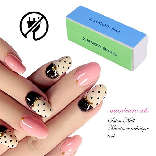 sdfghzsedfgsdfg Vrouwen Schoonheid Acryl Nail Art Tips Buffer Polijsten Schuurblok Buffer 4 Manier File Salon Manicure… - Image 7