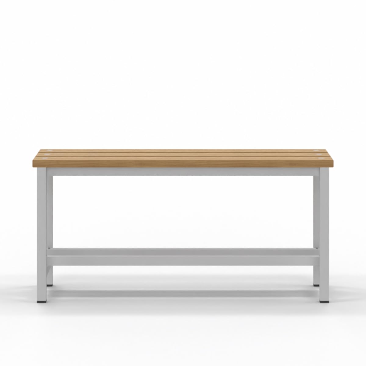 Spacio Banc en bois Norrköping style nordique pour usage professionnel ou à la maison, pour vestiaires, chambre, décoration même en extérieur. Banc pour personnes en bois (1 mètre)