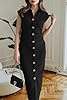 FairBeauty Women’s Casual V Neck Bodycon Ruched De... #2