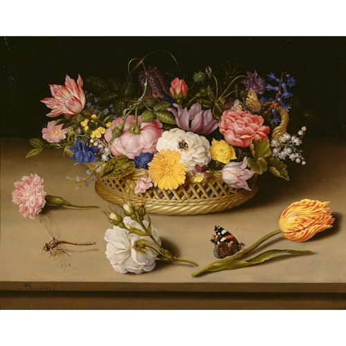 Tableau fleurs grand format pour mur vide 61x81 cm impression sur toile ARTICULOZY