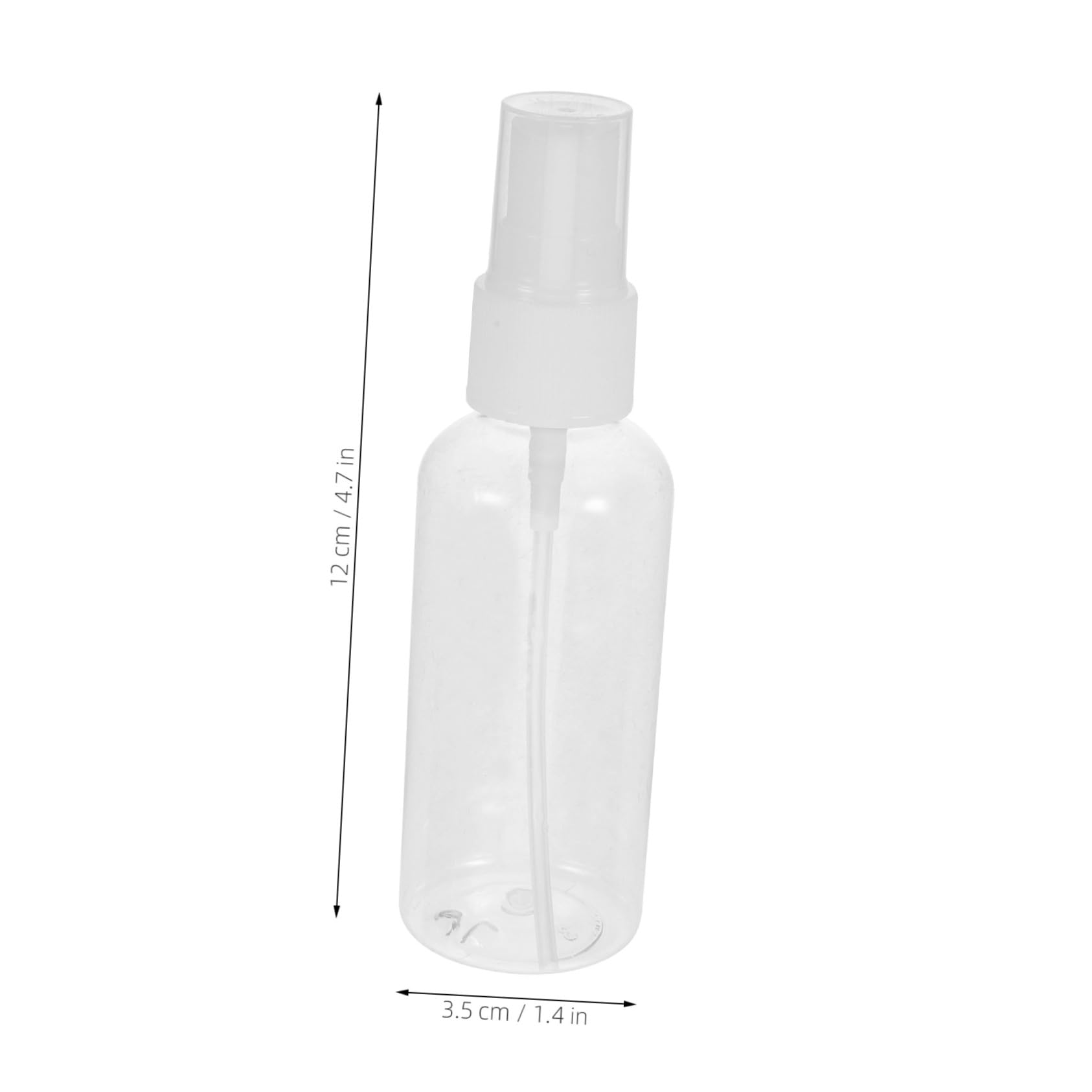 CALLARON 100 Sztuk Sztuk Przezroczystych Butelek Rozpylających Przenośny Atomizer Do i Olejków Eterycznych Wielofunkcyjne Pojemniki Podróżne z Mgiełką Wielokrotnego Napełniania