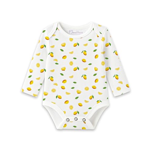 Image of Moms Home Organic Cotton New Born Baby Unisex Onesie Romper - Pack of 5