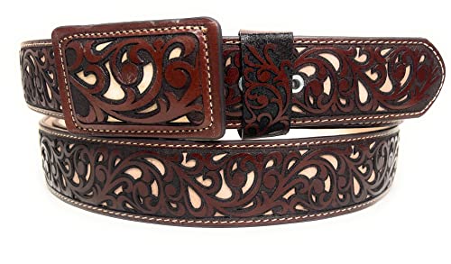 Men's Western Belt, Cinto Vaquero Laser, Cinto Charro