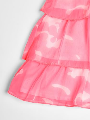 Image of Nautinati Baby Girls Strap Sleeve Fit & Flare Frock | Age 0-3 Years