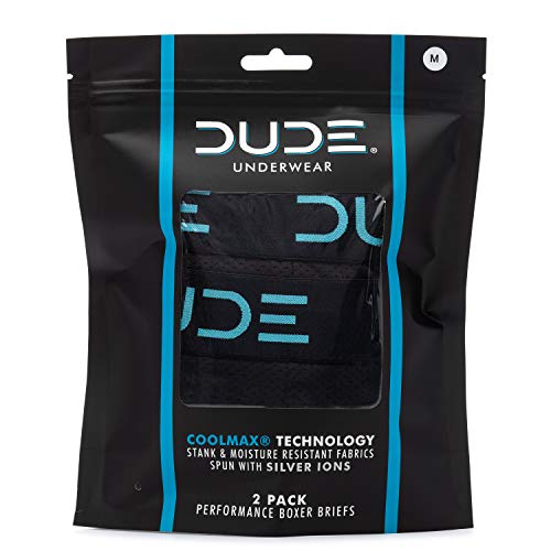 DUDE Men's 6-inch Boxer Briefs 2 Count2