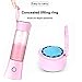 Toycol Portable Blender, Mini Personal Size Blenders for Smoothies and Shakes,Travel Juicer Cup Smoothie Maker with Updated 6 Blades USB Rechargeable Fruit Mixer with 4000mAh Battery16Oz Pink