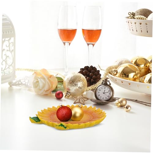 Plato de Secos de Resina TEMPNAP con Forma de Plantas para Joyas 8