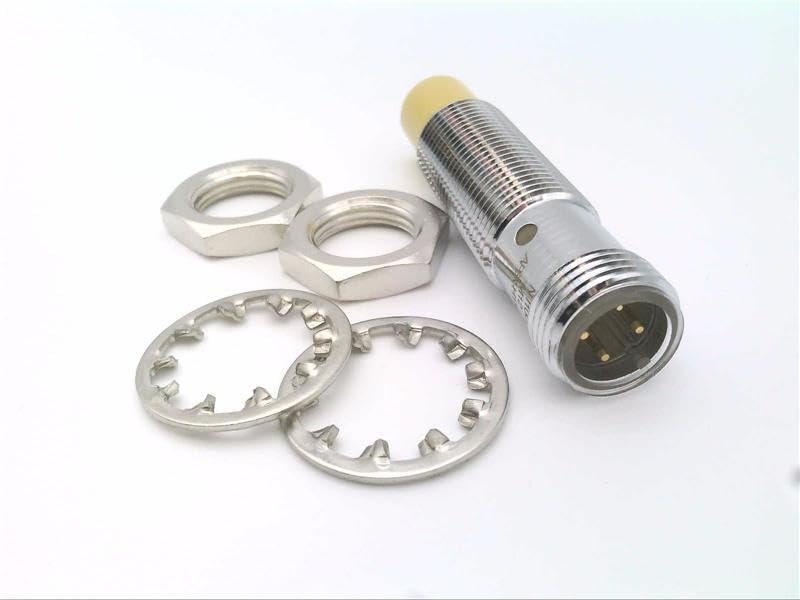 TURCK NI10U-M12-AP6X-H1141 (1634806), 10-30VDC, 10MM Range, 3-Wire, Factor 1, INDUCTIVE Sensor, IP68, M12, M12 Connector, Non-Flush, PNP NO