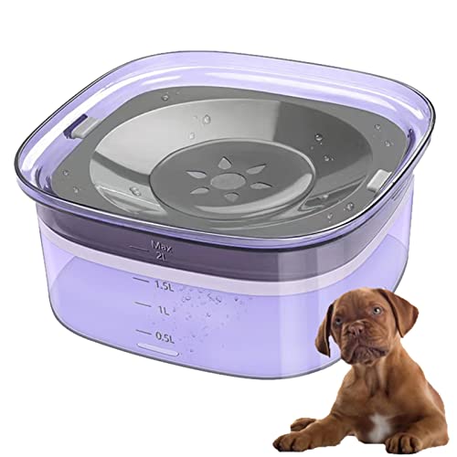 Rianpesn Acqua per cani, mangiatoia lenta per cani...