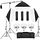 Tiandirenhe LED-Softbox, mit 85 W, 2800 K-5700 K, zweifarbiges LED-Licht, Softbox mit 50 x 70 cm, Fernbedienung, Beleuchtungsset für Fotostudio-Ausrüstung (3-teiliges Set)