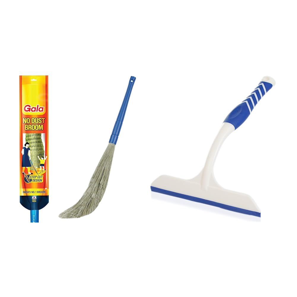 Gala No Dust Broom for Floor Cleaning, Broom Stick for Home Floor Cleaning, Jhadu for Home Cleaning,