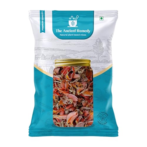 Image of Tesu Ke Phool 125g / Palash Flowers | Dried Tesu Flowers for Natural Color | Butea Monosperma Flowers for Hair Care, Skin Care & Herbal Use
