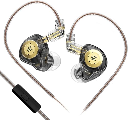 Image of KZ EDX PRO IEM for Gaming Wired Headphones,KZ in Ear Monitor with New 10mm Dynamic Driver Earbuds,1DD HiFi Deep Bass Earphones with Detachable Cable for Musicians,Singer,Audiophiles