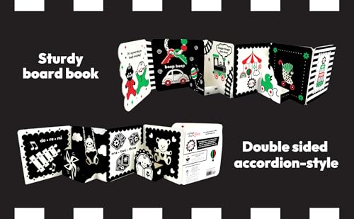 Image of Look, Look, Baby! Playtime: Black and White High Contrast Tummy Time Book for Newborns