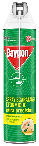 BAYGON Cucarachas hormigas spray extra precisión 400 ml