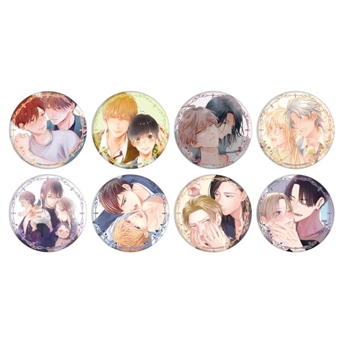 GUSH 20th Anniversary Exhibition with LOVE 05 Blinds (8 Types in All) [Official Illustration] Can Badge Box of 8