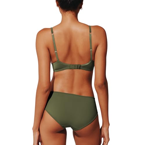Image of Thirdlove Classic Plunge Bra, Sexy Underwire V-Neck Bra for Small Breasts, Low Cut, No-Show Lines, Women's Everyday Comfort