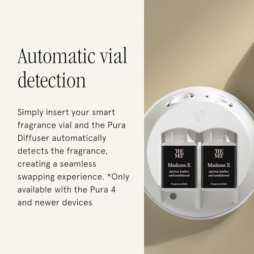 Pura & The Met Home Scent Refill - Smart Home Air Diffuser Fragrance - Up to 120-Hours of Luxury Fragrance - Household Essential - Clean & Safe Diffuser - Single Refill, Madame X - Thumbnail 3